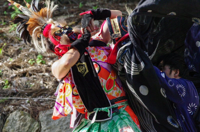 数河獅子（飛騨市古川町・白山神社）