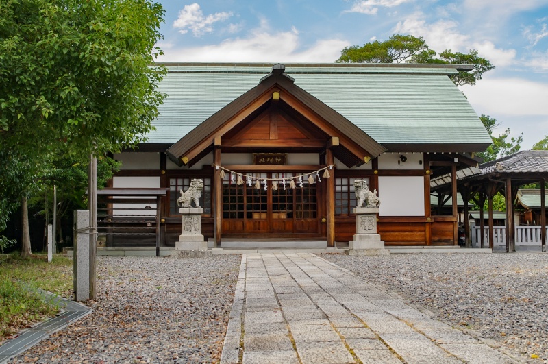神明社・拝殿（常滑市）