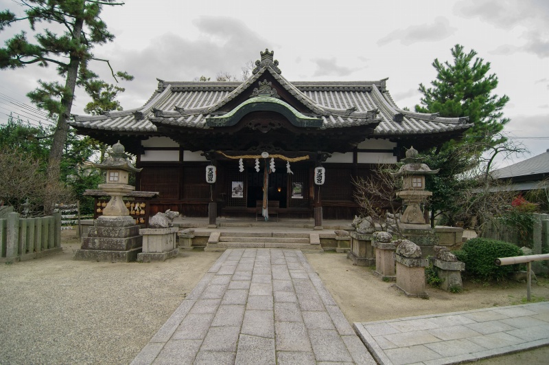 菅原天満宮（奈良市）（拝殿）