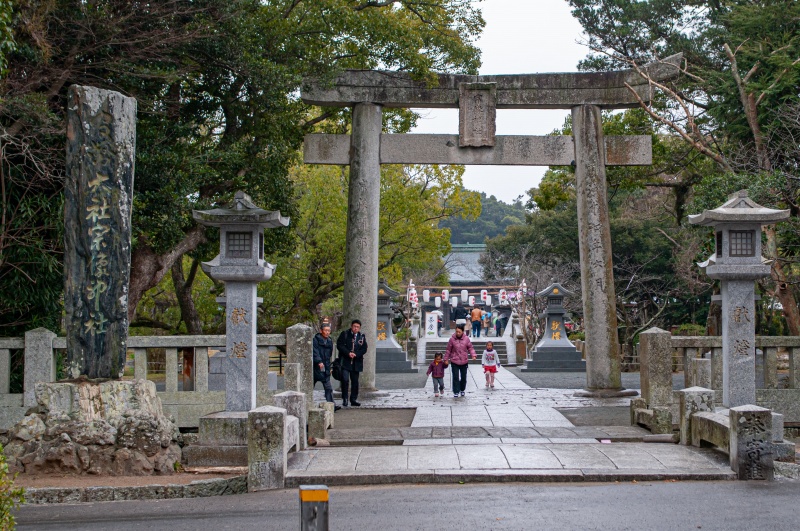 宗像大社・辺津宮（二の鳥居）