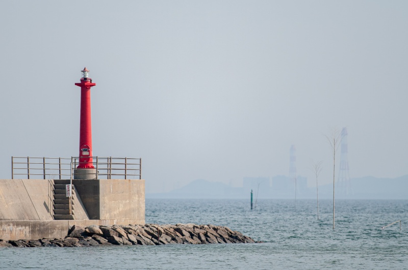 吉田港豊岡東防波堤灯台