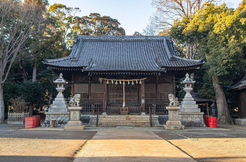 豊川進雄神社（拝殿）