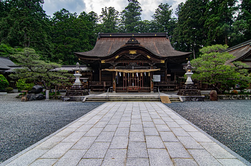 小國神社（拝殿）
