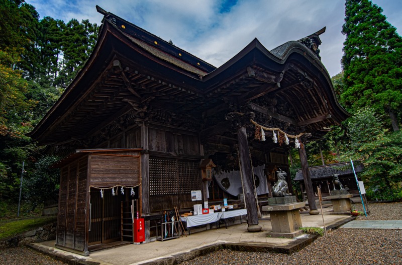 大原神社（福知山市）（拝殿）