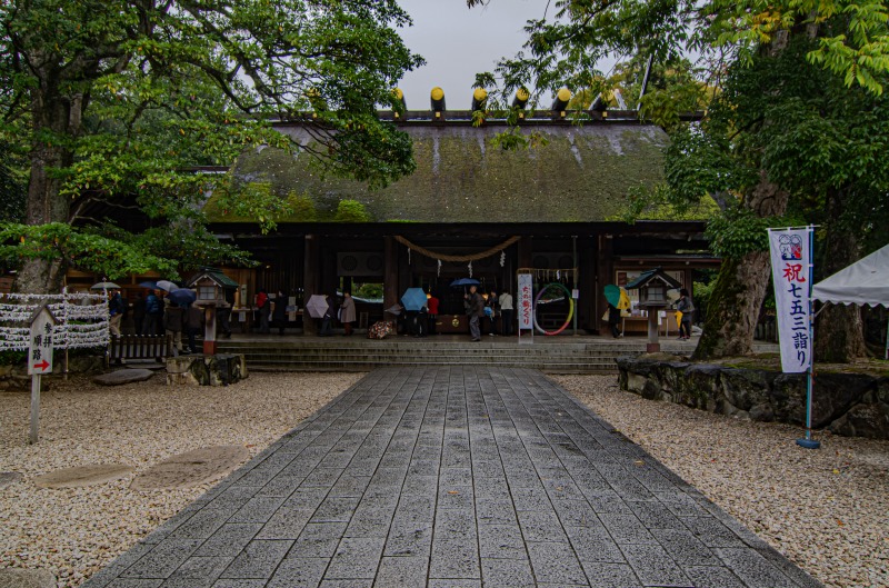 元伊勢籠神社（拝殿）