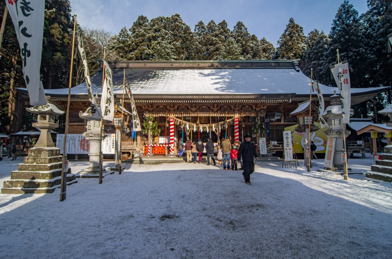 櫛引八幡宮（拝殿）