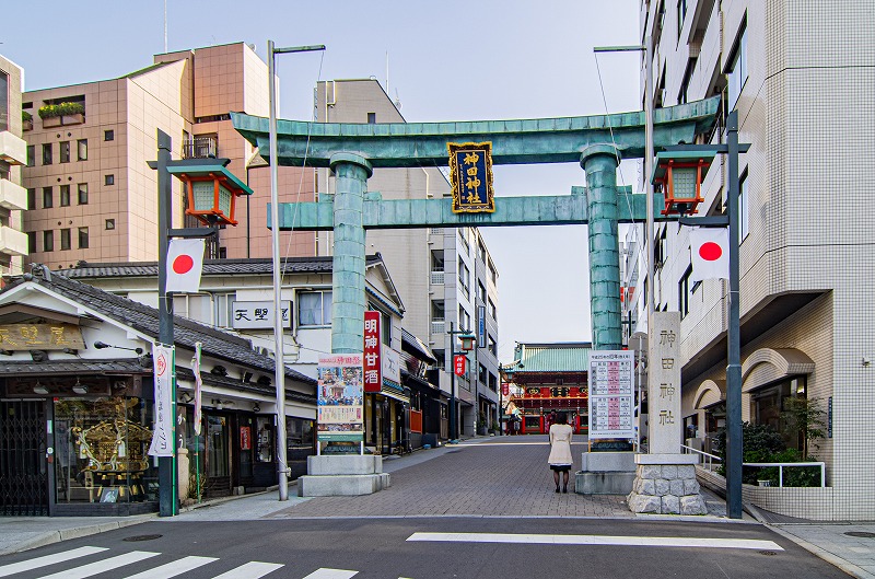 神田明神（鳥居）