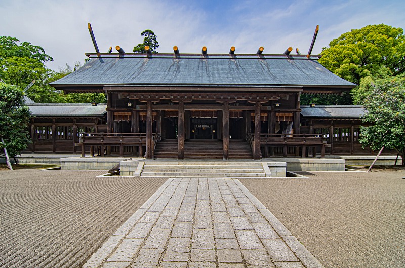 宮崎神宮（拝殿）
