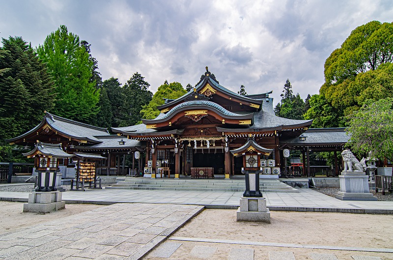 速谷神社（拝殿）