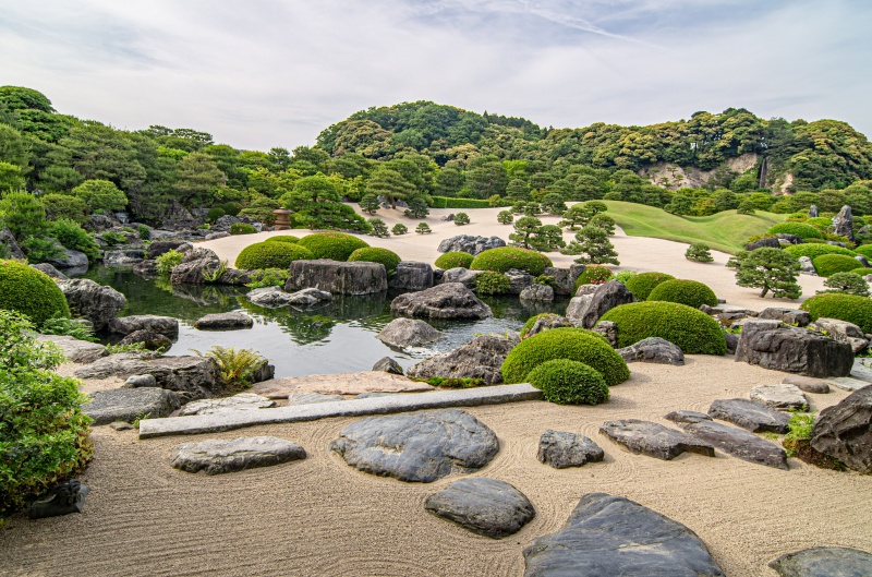 日本庭園（足立美術館）