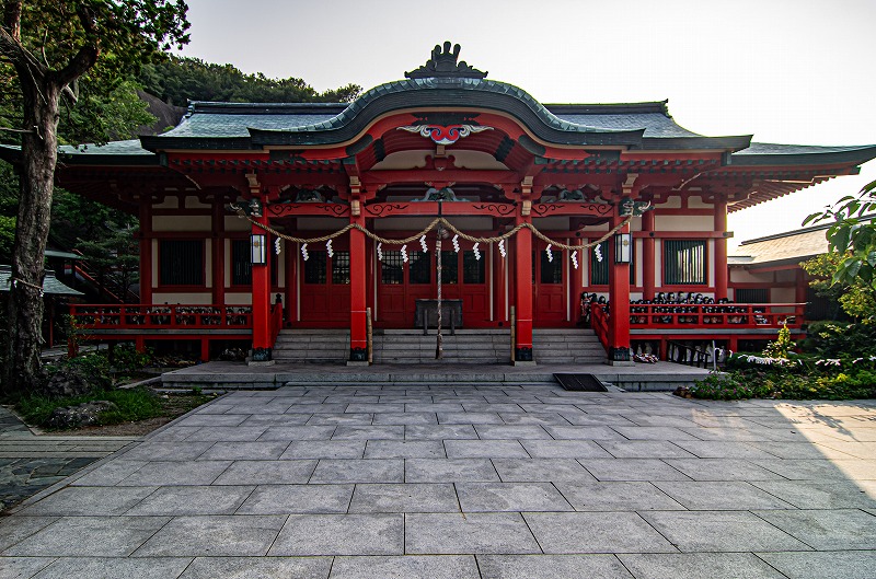 加太淡嶋神社（拝殿）