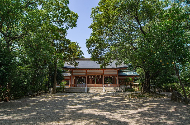 賣太神社（拝殿）