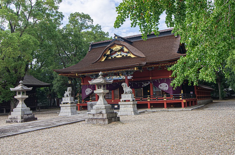 伊賀八幡宮（拝殿）