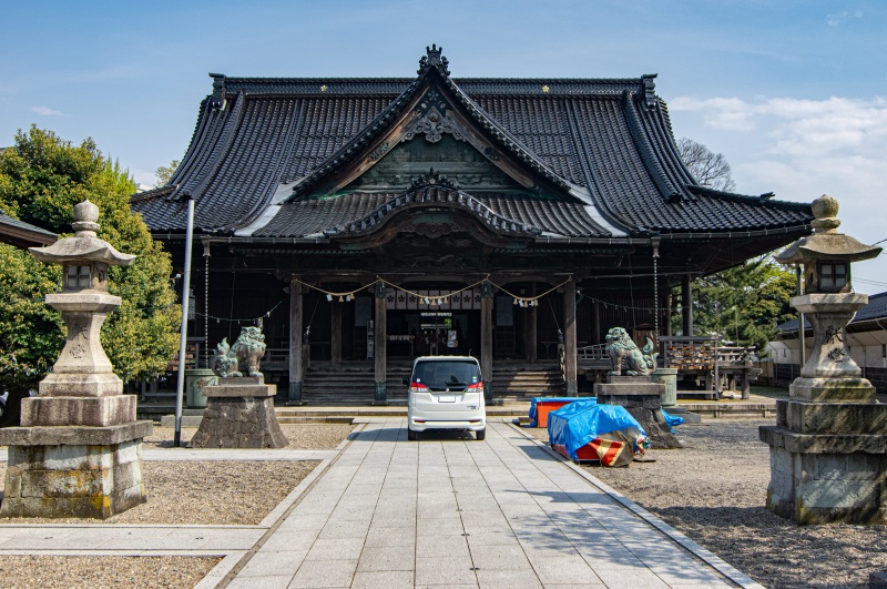 高岡関野神社（拝殿）
