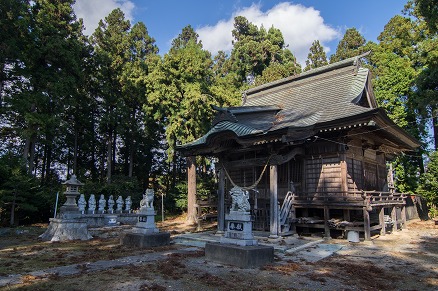 【写真】多珂神社（拝殿）