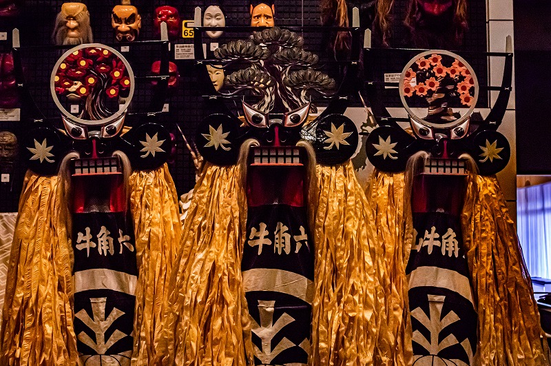 青笹獅子踊り衣装（国立民族学博物館）