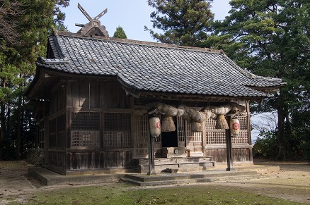 【写真】六所神社（拝殿）