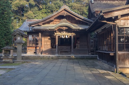 【写真】武内神社（拝殿）