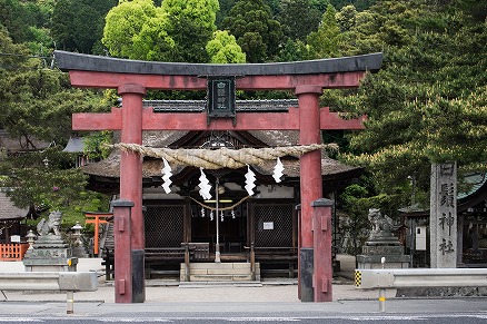 【写真】白髭神社（拝殿）