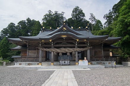 【写真】秋葉山本宮秋葉神社・上社（拝殿）