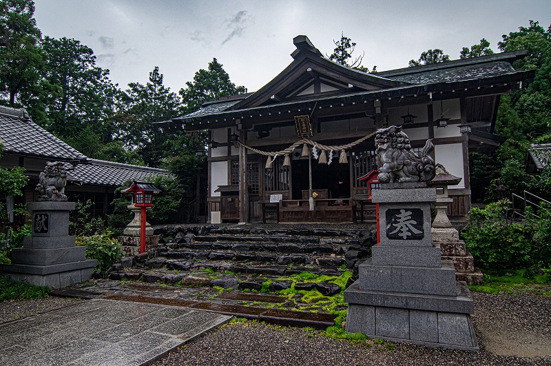 加佐登神社（拝殿）