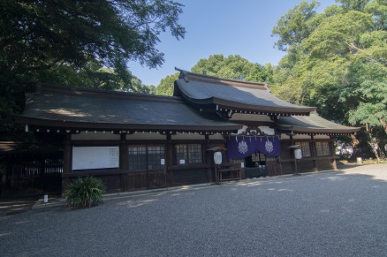 【写真】高座結御子神社（拝殿）