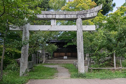 【写真】新城神社・藤原神社（高遠城）