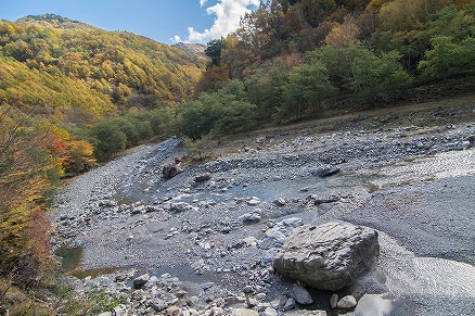 【写真】川の音