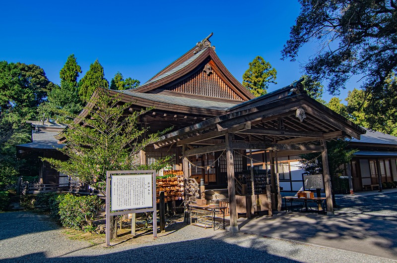 井伊谷宮（拝殿）