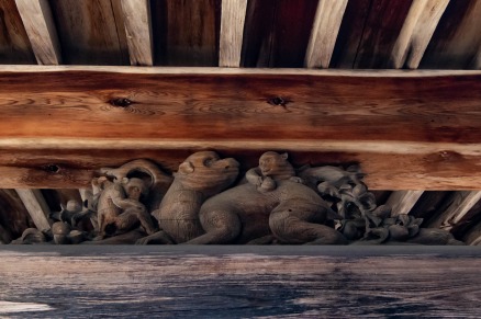 親子猿（猿投神社）